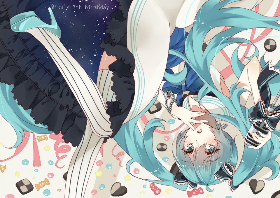 初音ミク 双马尾 VOCALOID