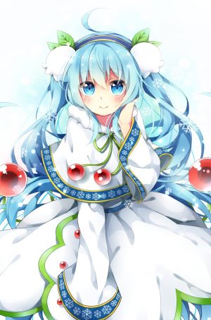 初音ミク,砂糖沙夜,VOCALOID,雪ミク