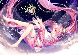 初音ミク,桜ミク,双马尾,VOCALOID