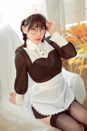 cosplay,z周叽是可爱兔兔,眼镜,女仆,私房