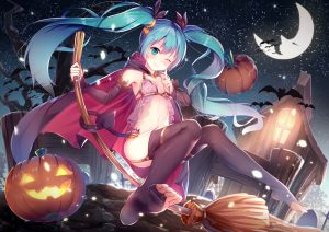 VOCALOID,初音ミク,长发,single,脸红