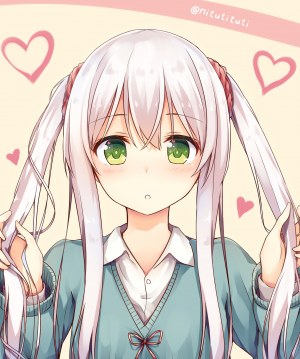 つちくれ,脸红