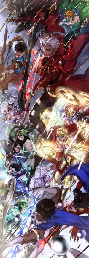 Fate/GrandOrder,クリック推奨,愛がなければ描けない,なにこれすごい,10点じゃたりない,勝てる気がしない,勝とうとも思わない,集合絵