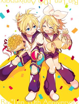 VOCALOID,鏡音リン,鏡音レン,なにこれ男の子かわいい,笑顔,鏡音誕生祭2017,これはいい鏡音