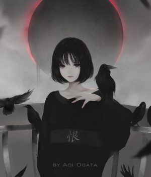 オリジナル,女の子,raven,original,ボブカット