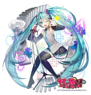 SUKJA,仕事絵,初音ミク,VOCALOID,ウチ姫,ウチの姫さまがいちばんカワイイ,胸部