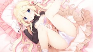 恋×シンアイ彼女,小鞠由依,萝莉,衬衫,Lingerie,下着,露胸,碧眼,初音