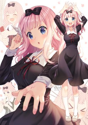 rosuuri,藤原千花,制服