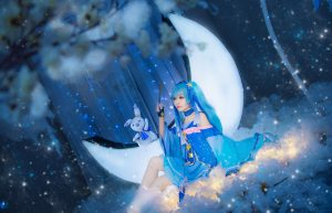 VOCALOID,初音未来,COS,MIKU,双马尾,雪初音