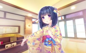 sayori,水無月時雨,NekoWorks,ネコぱら,游戏CG,和服