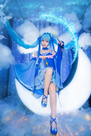 VOCALOID,初音未来,COS,MIKU,双马尾,雪初音