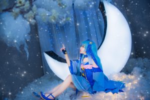 VOCALOID,初音未来,COS,MIKU,双马尾,雪初音