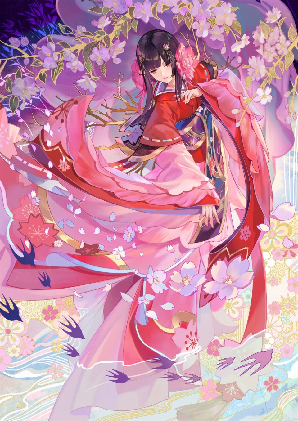 Criin 阴阳师 Sakura 和服